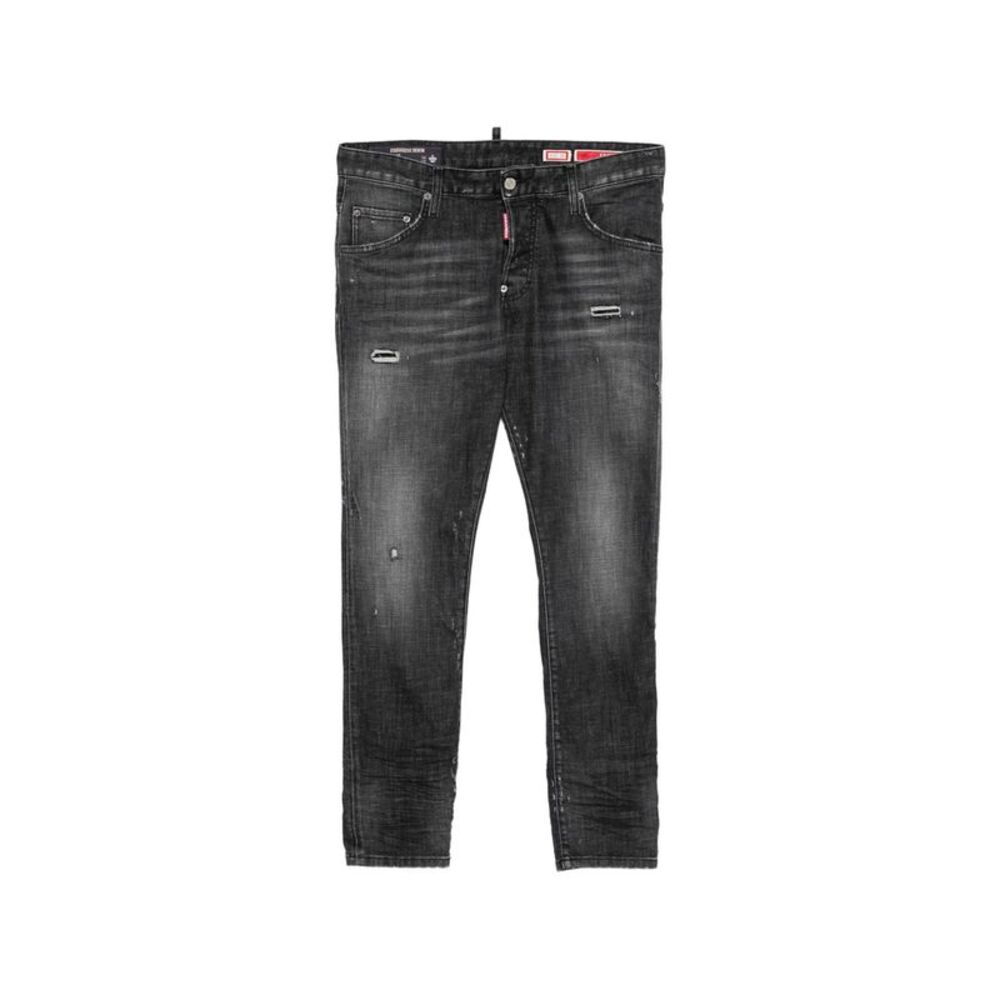Dsquared2 Black Denim - Regular & Straight-Leg Jeans Men